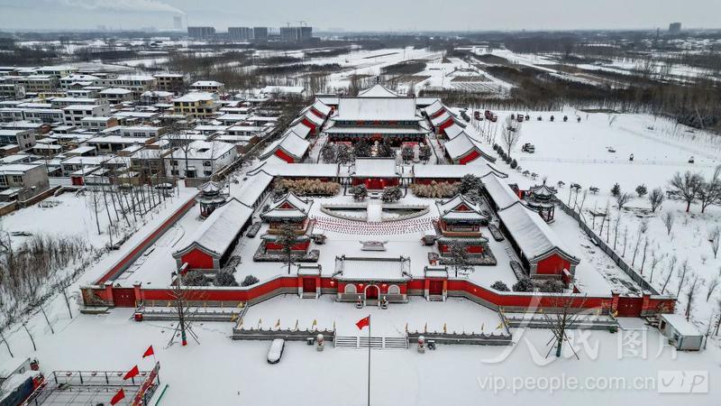 河北涿州:雪后初霁 景色如画-人民图片网