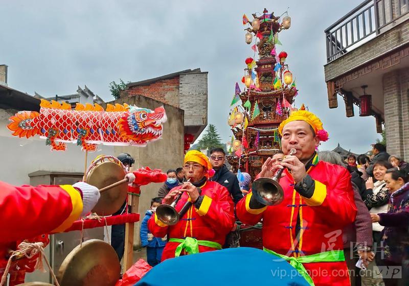 浙江宁波:前童元宵行会庆元宵-人民图片网