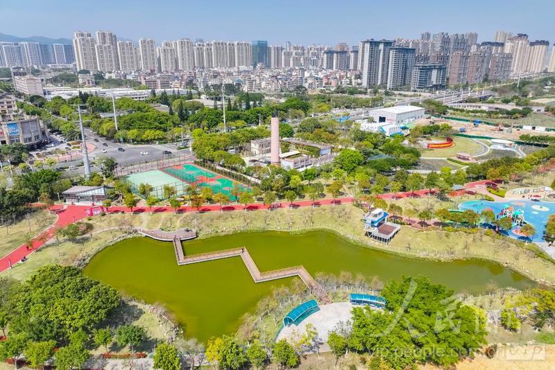 福建福清：生态公园春日美-人民图片网
