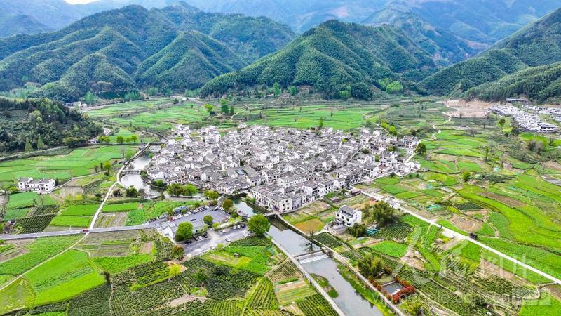 安徽黟县:皖南古镇春景秀丽-人民图片网