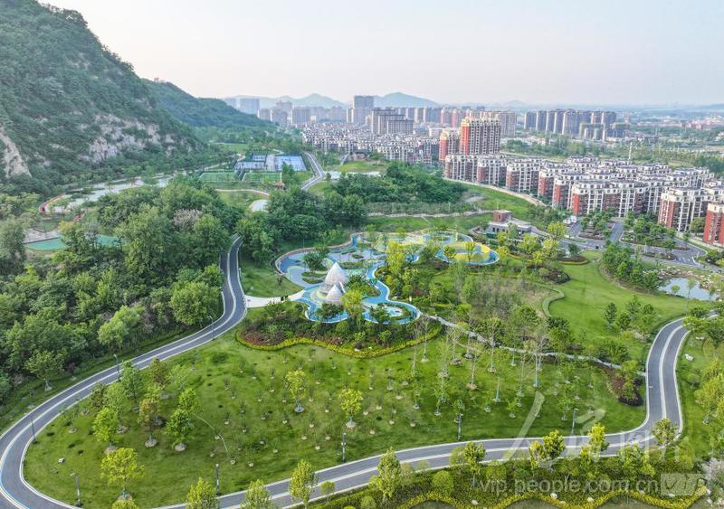 安徽芜湖:城市公园景美如画-人民图片网