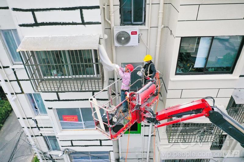 江苏如皋:老旧小区改造惠民生-人民图片网