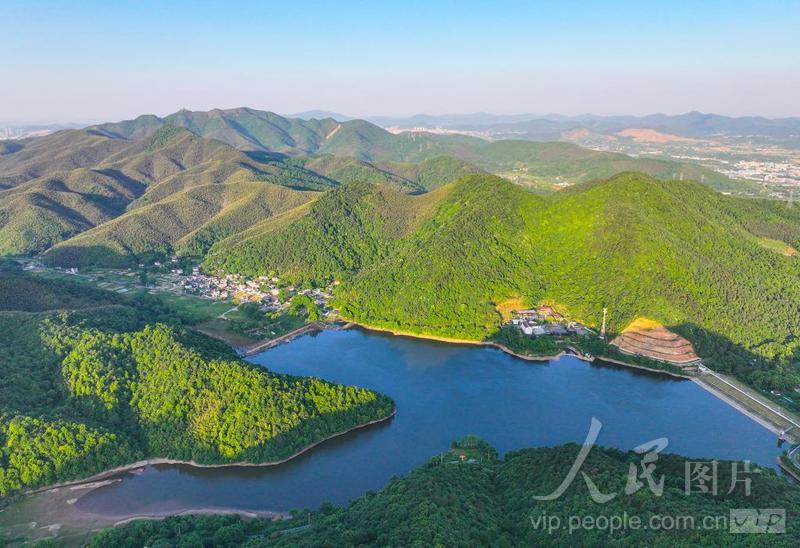 安徽芜湖:生态水库 景色如画-人民图片网