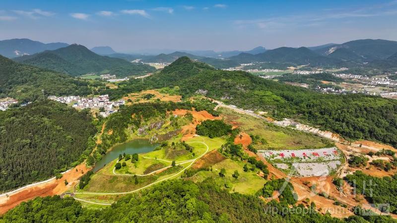 江西瑞昌:铜岭铜矿考古遗址公园建设如火如荼-人民图片网