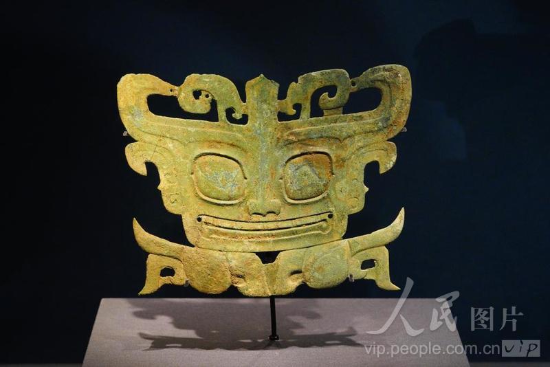 “探秘古蜀文明——三星堆与金沙”展在北京大运河博物馆亮相-人民图片网