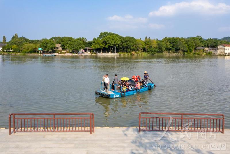 浙江余姚:河姆渡渡口-人民图片网