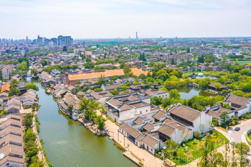 浙江南浔:頔塘故道——古建筑里的幸福运河-人民图片网