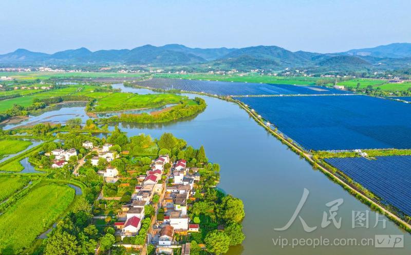安徽芜湖:“渔光互补”助力乡村振兴-人民图片网