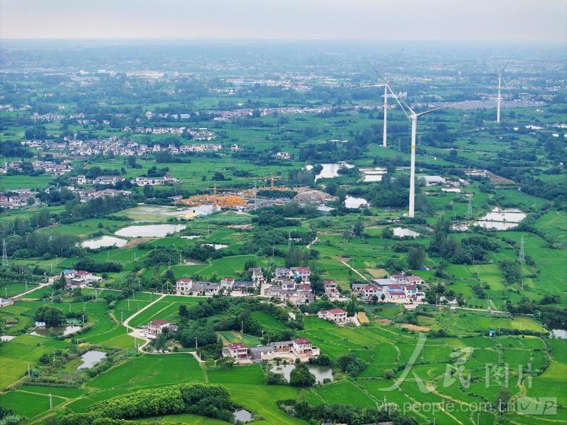 江苏仪征:初秋田园景如画-人民图片网