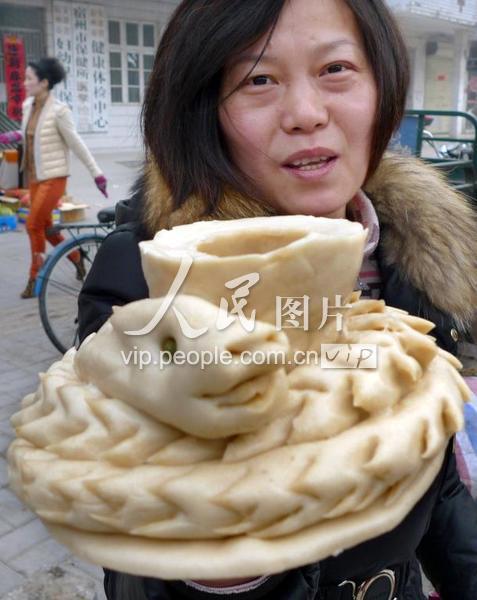 安徽宿州:元宵节:面灯受欢迎-人民图片网
